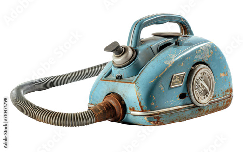 French Style Shabby Vacuum Cleaner on a transparent background