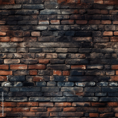 old wall background created with Generative AI tecnology. 