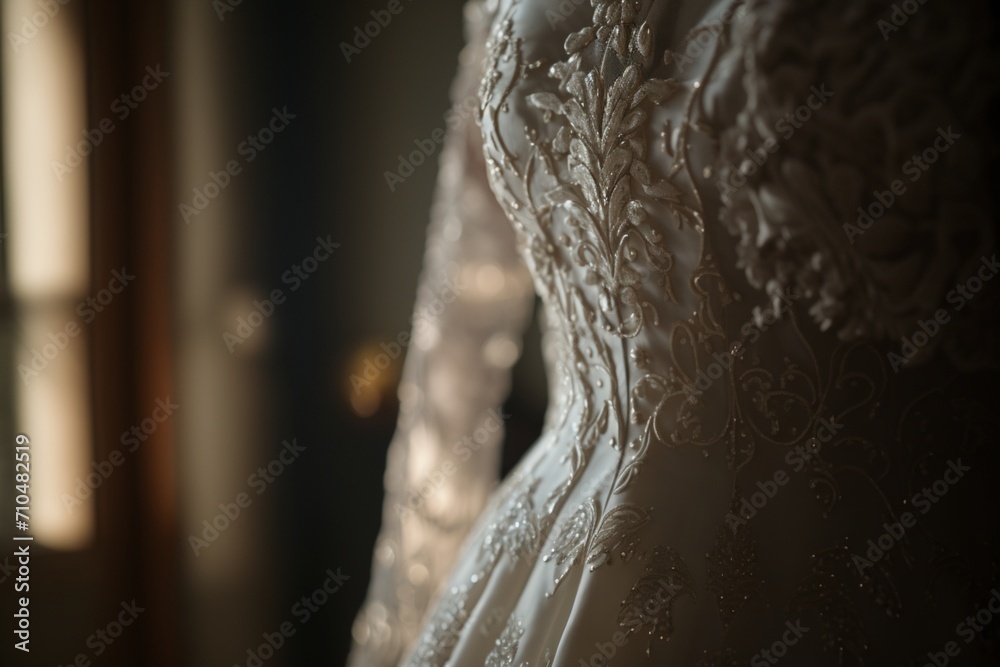 **GLSbyGloria: Ethereal Floral AppliquÃ© Dress for Unforgettable Moments**
