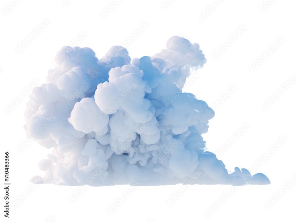 3d rendering. Cloud clip art isolated on white background. Fluffy cumulus. Fantasy sky 3d rendering. Cloud clip art isolated on white background. Fluffy cumulus. Fantasy sky