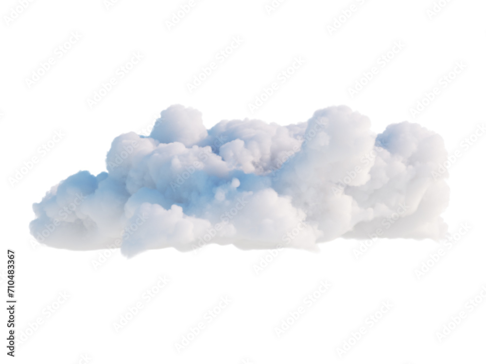 3d render, abstract cumulus, realistic cloud clip art isolated on white background 3d render, abstract cumulus, realistic cloud clip art isolated on white background