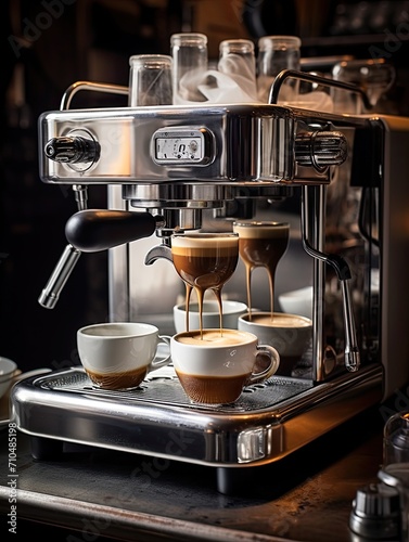 Coffee Brewing and Latte Art: A Stunning Journey with Espresso Machines photo