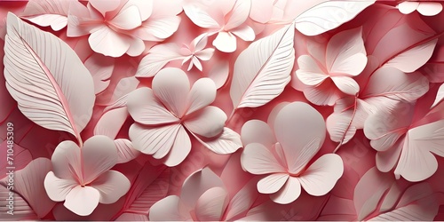 pink rose petals