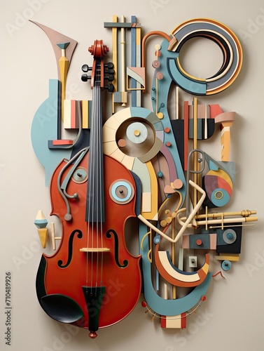 Sonic Sculptures: Jazz Instruments Wall Art