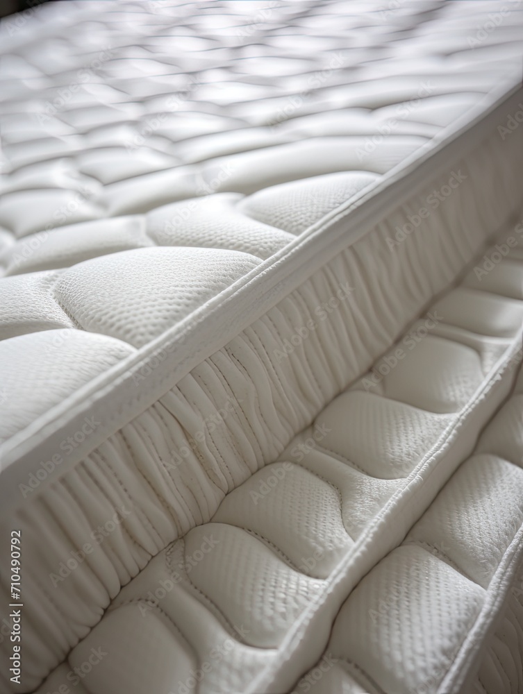 Fototapeta premium Sleep Quality Redefined: Memory Foam Orthopedic Mattress for Ultimate Comfort