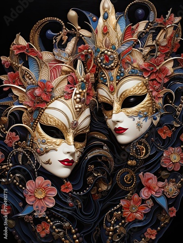 Masquerade Balls: Captivating Costume Design Wall Art to Add Glamour and Mystique