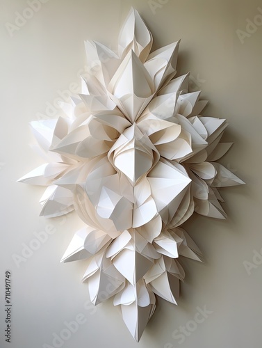 Origami Sculptures: Transforming Wall Art with Exquisite Design