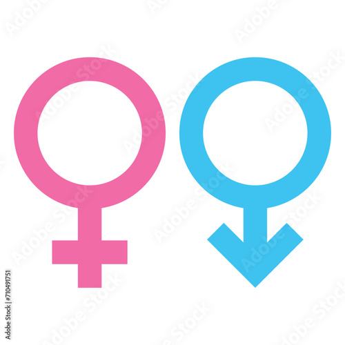 gender equality sign of humanities, rainbow sign of freedom of gender