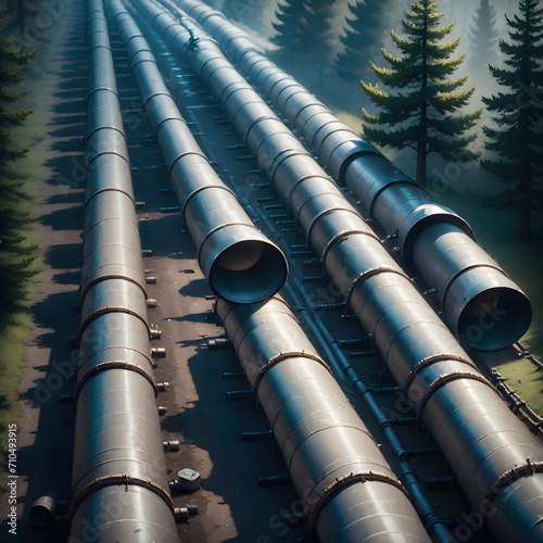 large pipelines, AI-generatet
