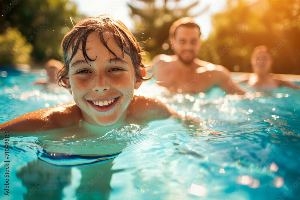 Splash of Smiles: Family Fun in the Backyard Pool Sun Splash of Smiles: Family Fun in the Backyard Pool Sun