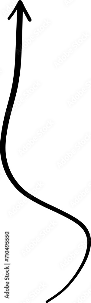 Hand drawn Arrows illustration on transparent background. Hand drawn Arrows illustration on transparent background.