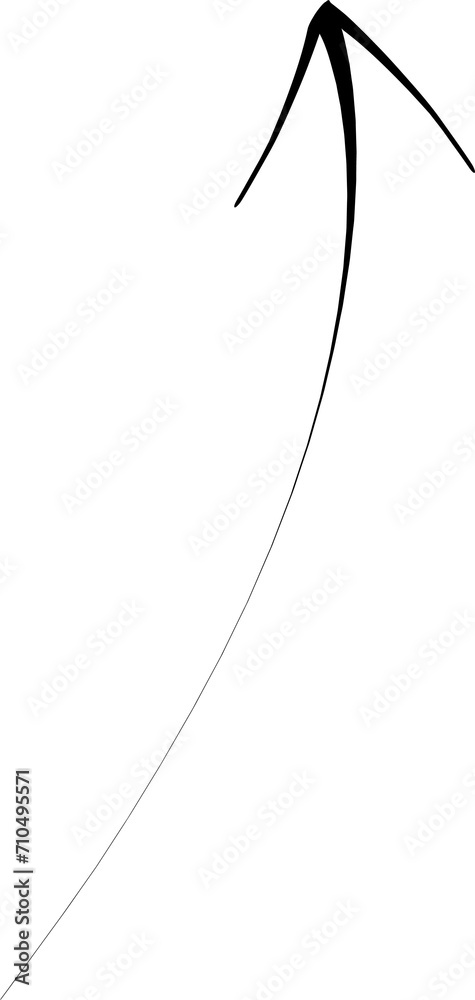 Hand drawn Arrows illustration on transparent background. Hand drawn Arrows illustration on transparent background.