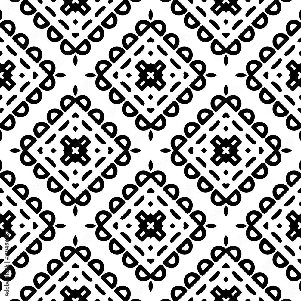 White background with black pattern. Seamless texture for fashion, textile design, on wall paper, wrapping paper, fabrics and home decor. Simple repeat pattern. White background with black pattern. Seamless texture for fashion, textile design, on wall paper, wrapping paper, fabrics and home decor. Simple repeat pattern.