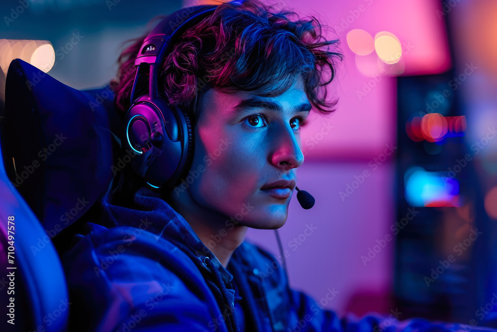 The Gamer's Retreat: A Visual Symphony of Electronic Euphoria The Gamer's Retreat: A Visual Symphony of Electronic Euphoria