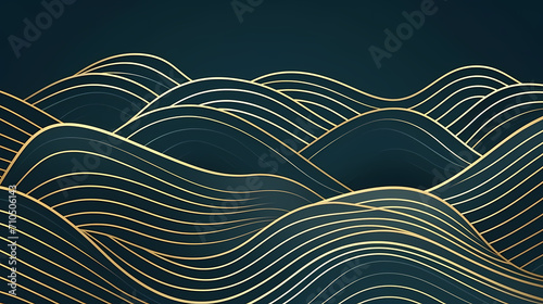 Future technology lines background, abstract future technology background