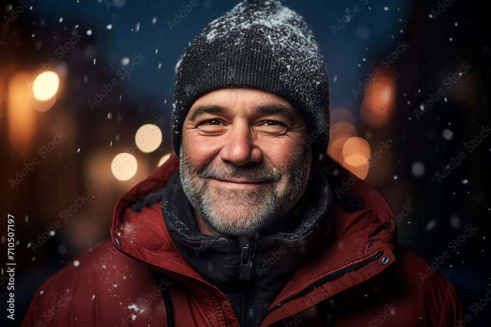Fireworks show concept people watching admiring wonderful lights winter atmosphere Generative AI Fireworks show concept people watching admiring wonderful lights winter atmosphere Generative AI