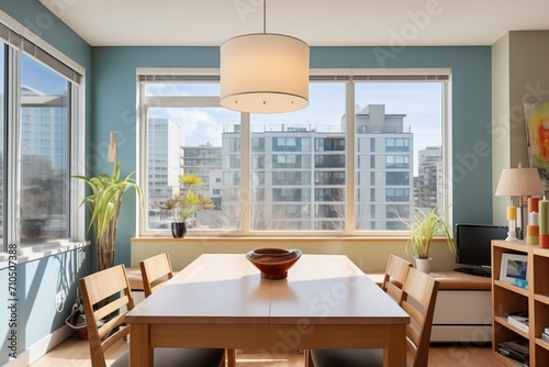 energyefficient windows on a stylish condo photo