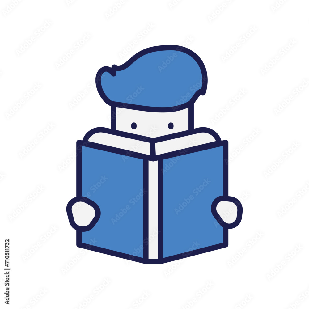 study hard icon with white background vector stock illustration study hard icon with white background vector stock illustration