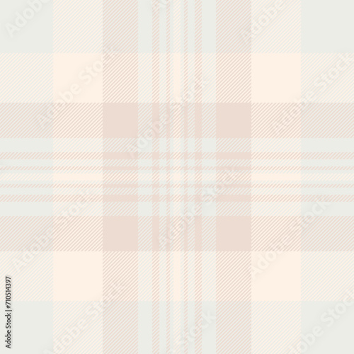Textile plaid fabric of check seamless tartan with a texture background pattern vector.