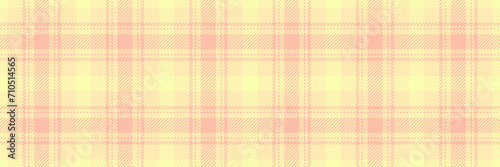 Choice background pattern seamless, stationary plaid texture check. Professional fabric textile tartan vector in light and orange colors.