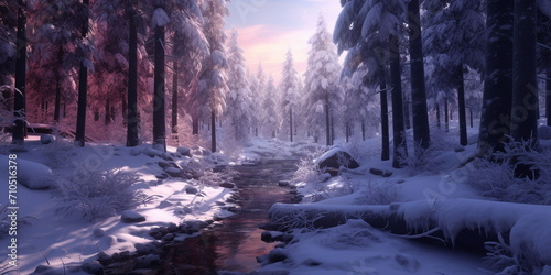 winter forest © Евгений Высоцкий