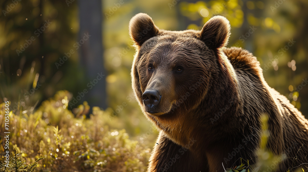 Obraz premium Whispers of the Wilderness: A Portrait of Serenity