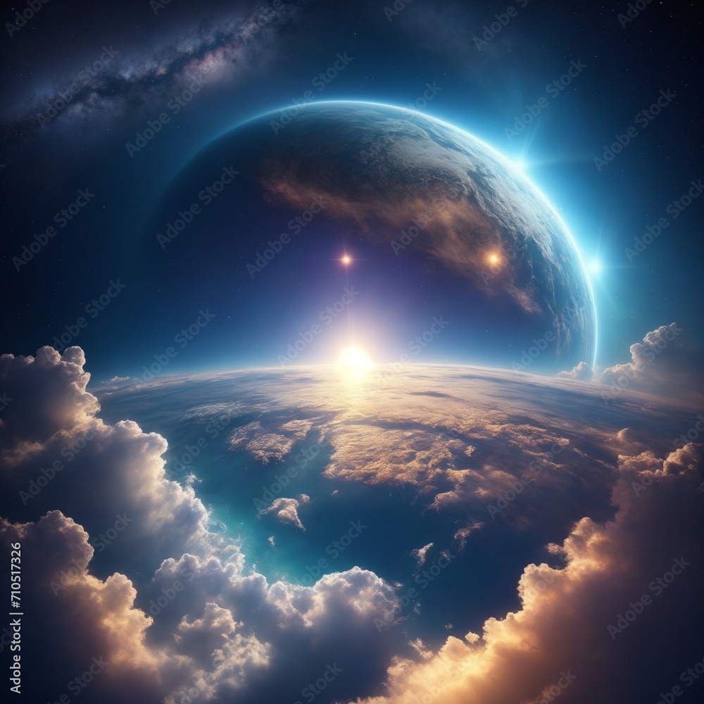 In the beginning God created the heavens and the earth,Generative AI ...