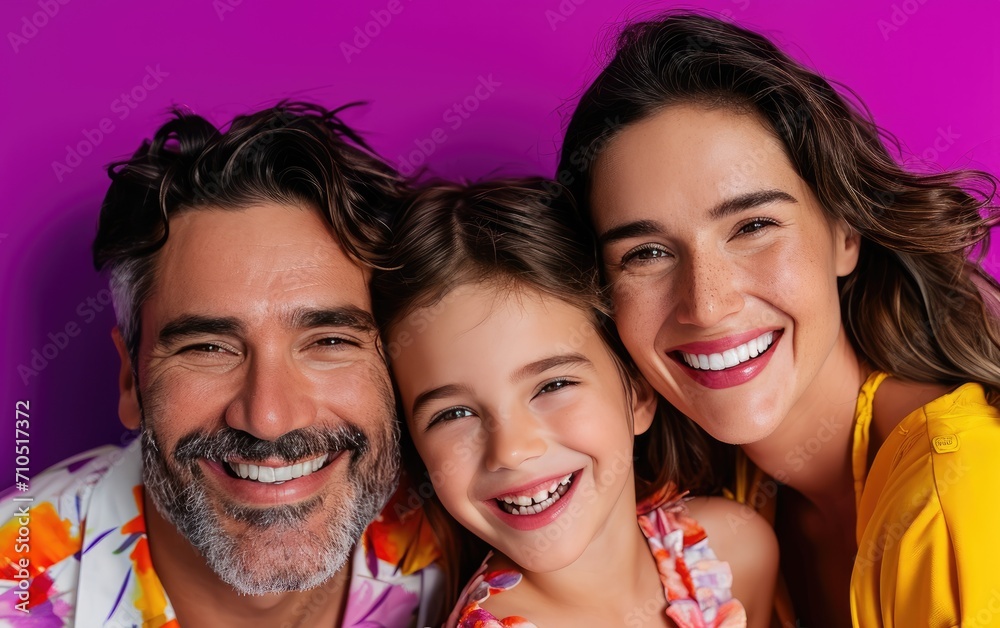 parents with kid laughing in color background parents with kid laughing in color background