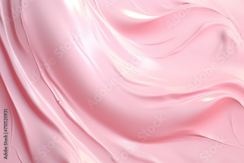 Creamy cosmetic smears on pastel background.