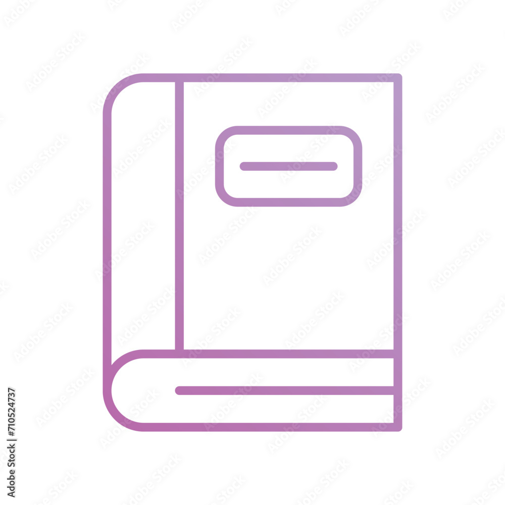 text book icon with white background vector stock illustration text book icon with white background vector stock illustration