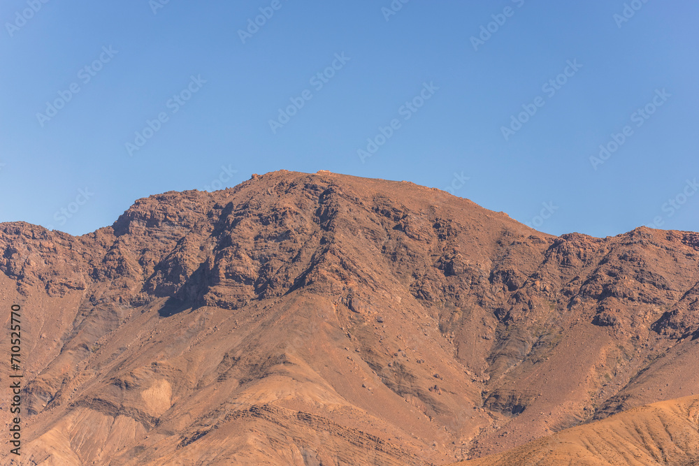 View of the high Atlas mountain range in Central Morocco. View of the high Atlas mountain range in Central Morocco.