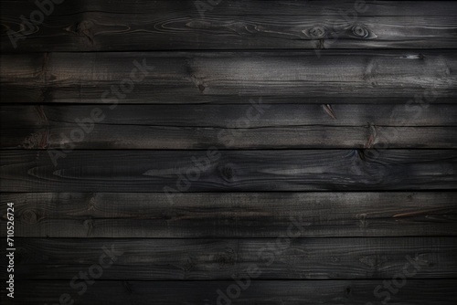 Black wood texture background. photo