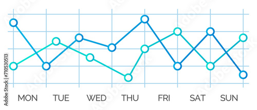 Infographic dashboard. Admin panel. Vector illustrarion The infographic effectively conveyed complex information The graph displayed trends in customer behavior The design dashboard was user-centric
