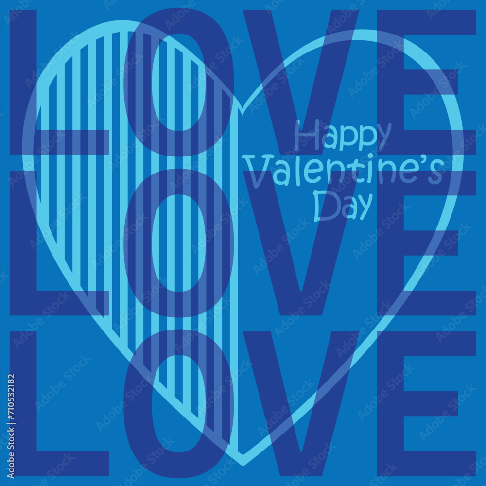 Fototapeta premium Happy valentines day. Vector banner, greeting card, flayer, poster, with text Happy valentines day