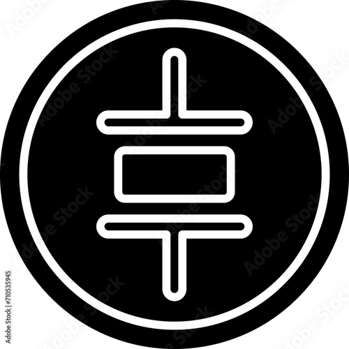 Piezoelectric Crystal Icon