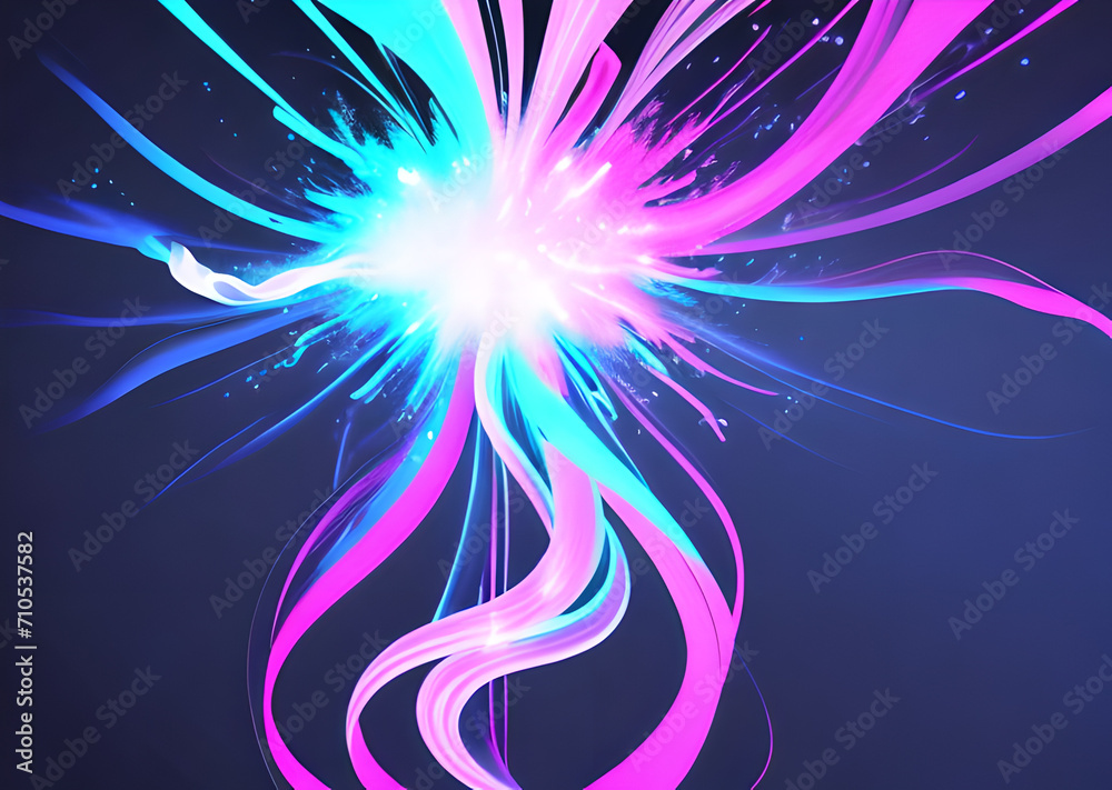 Fire sparkles on a black background. Abstract waves of colors, graceful shapes, banners of different colors. colorful burning fire background.Generative AI Fire sparkles on a black background. Abstract waves of colors, graceful shapes, banners of different colors. colorful burning fire background.Generative AI