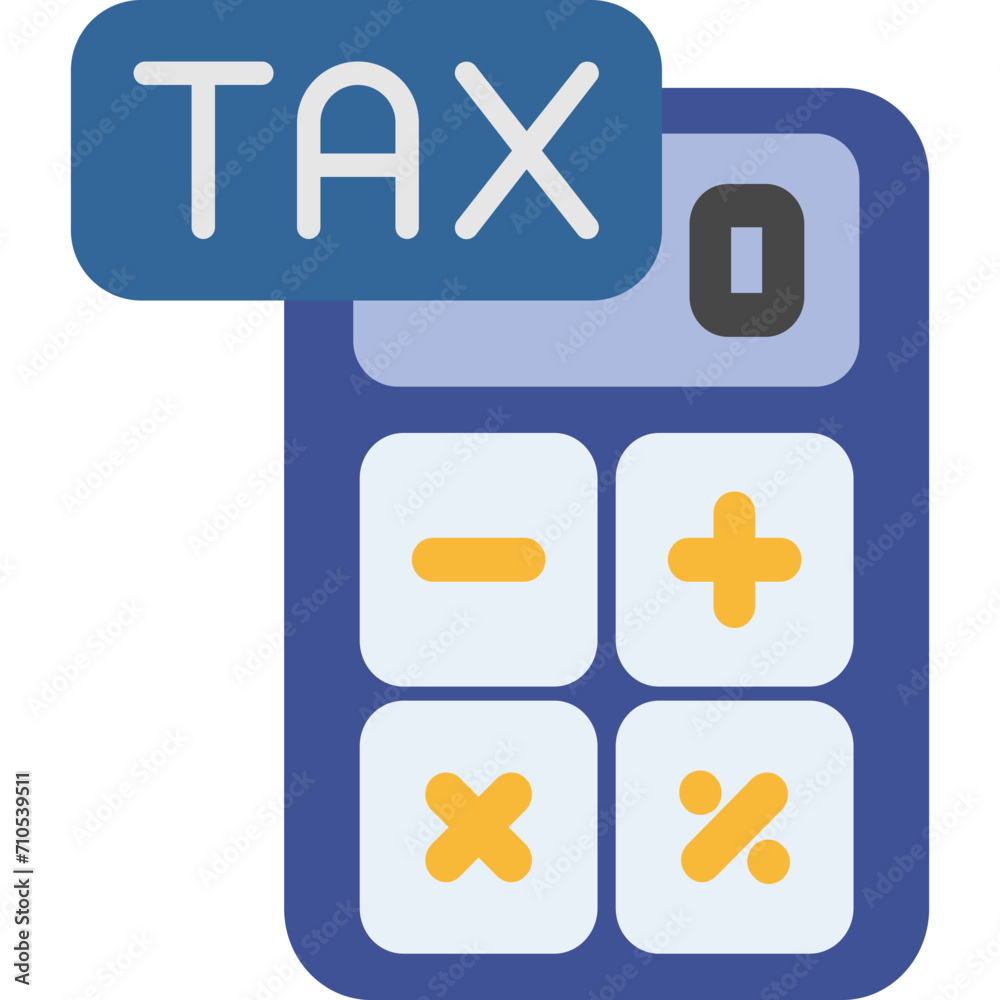 Tax Calculate Icon Tax Calculate Icon