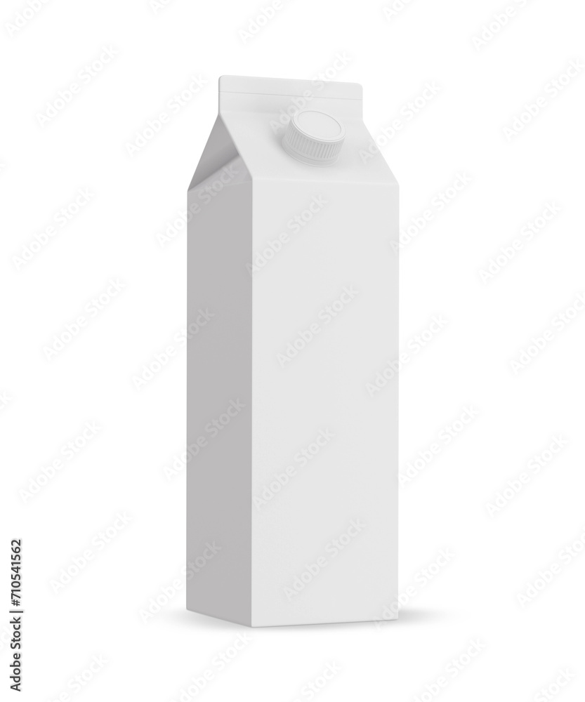 Carton Package with on background Carton Package with on background