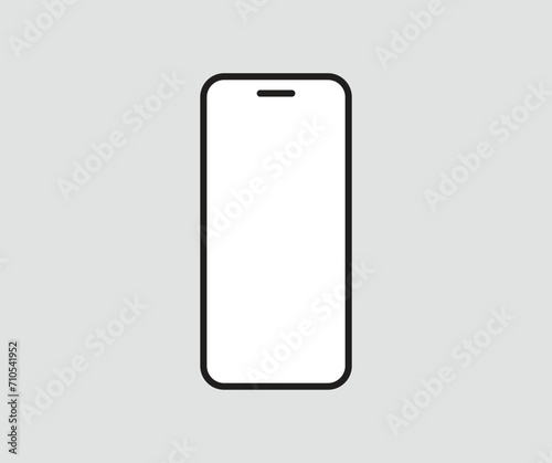 Smartphone icon vector . Collection of vector symbol on white background. Telephone icon symbol isolated . Mobile icon Vector illustration.