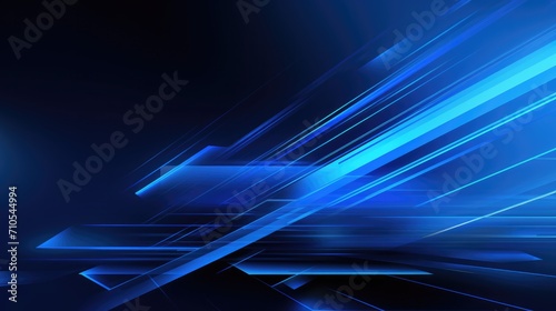 Blue lines abstract futuristic technology background