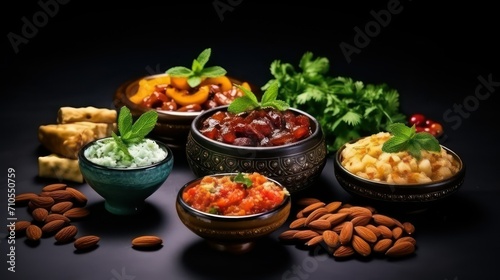 Eid-ul-Fitr dishes and ingredients