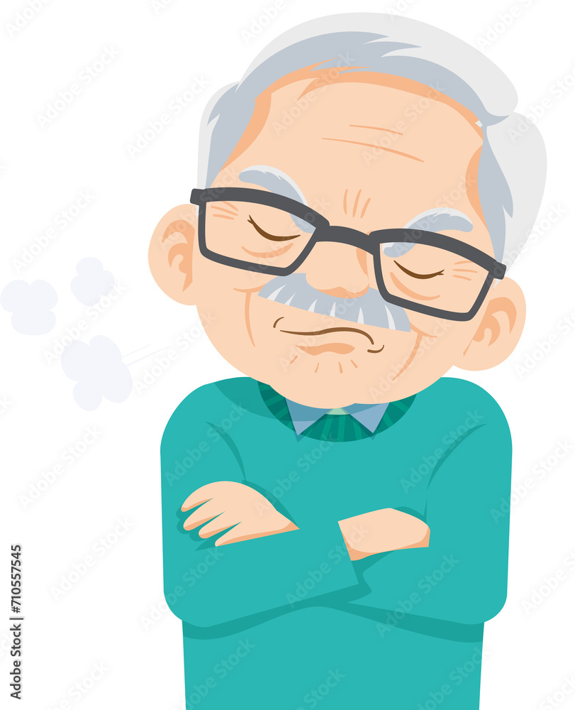 Elderly man or grandfather in appearance Elderly man or grandfather in appearance