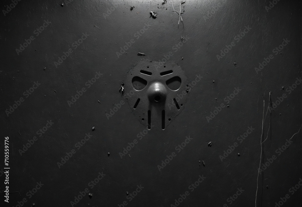 Spooky Friday the 13th Horror Background with Room for Text