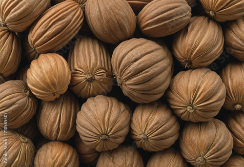A harvest of hazelnuts