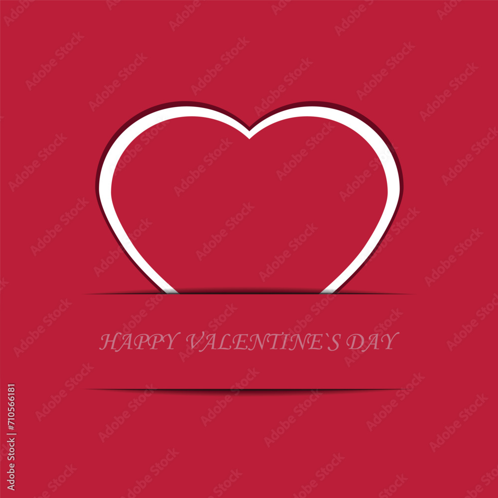 Valentine's Day. Holiday card. Vector illustration Valentine's Day. Holiday card. Vector illustration