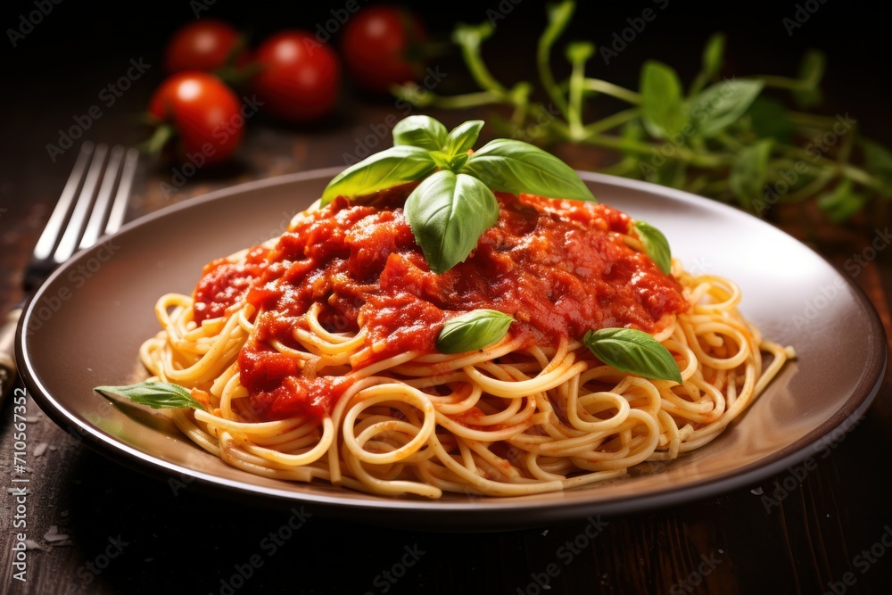 Italian Pasta and Tomato Sauce Italian Pasta and Tomato Sauce