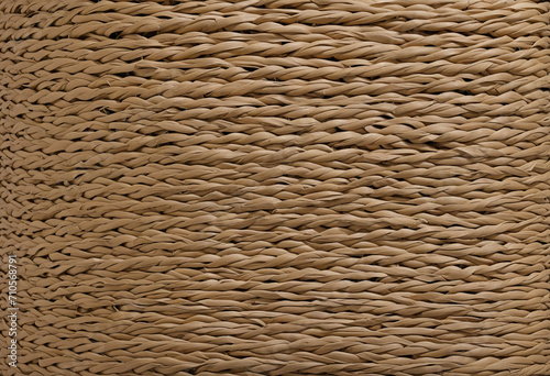 texture of wicker furniture made of banana leaves