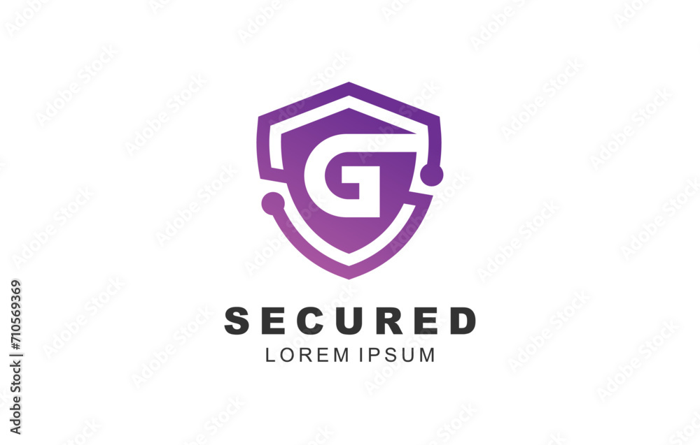 G Letter Shield logo template for symbol of business identity G Letter Shield logo template for symbol of business identity