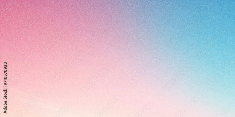 Abstract Twilight: Pink, Purple, and Blue Gradient Abstract Grainy Background Wallpaper Texture, Tailored for a Web Banner Design Header with a Tranquil Palette
