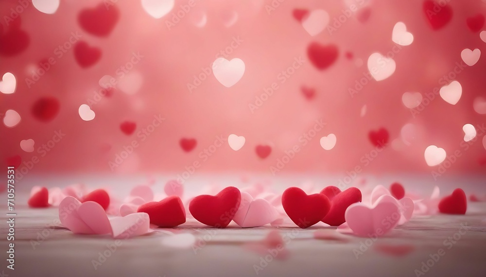 Valentine background for cover photo ai generated